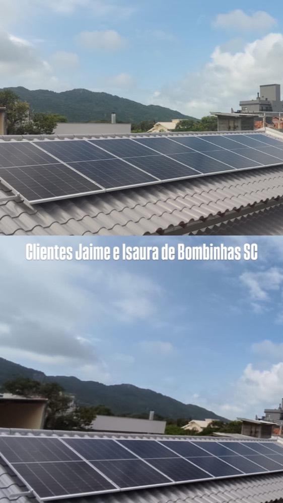 Instalação dos clientes Jaime e Isaura em Bombinhas
