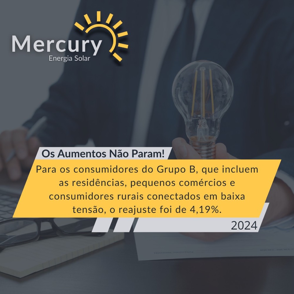 Os aumentos não param: reajuste de 4,19%